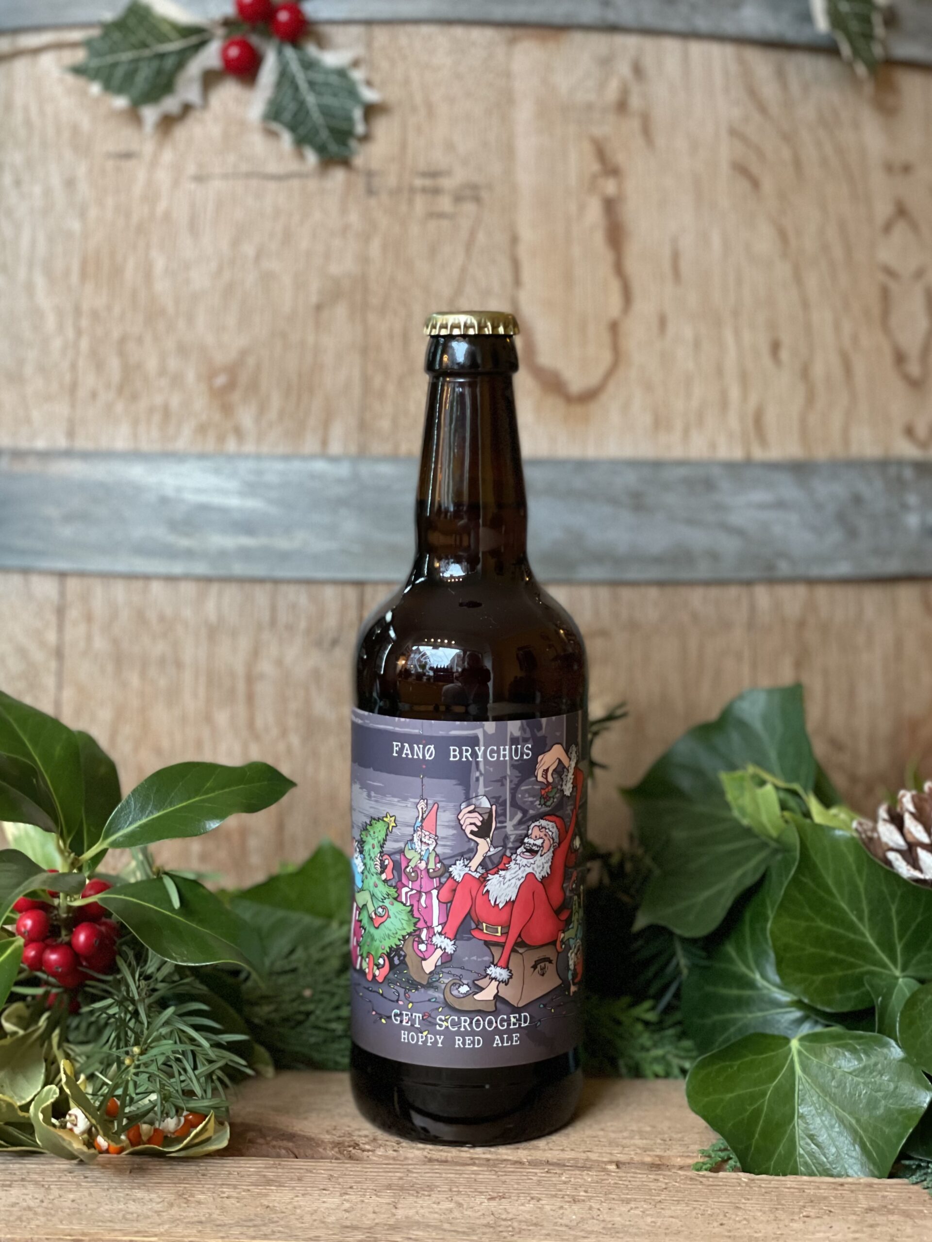 Fanø Bryghus, Get Scrooged, Red Ale, Danish Craft beer, Christmas beer