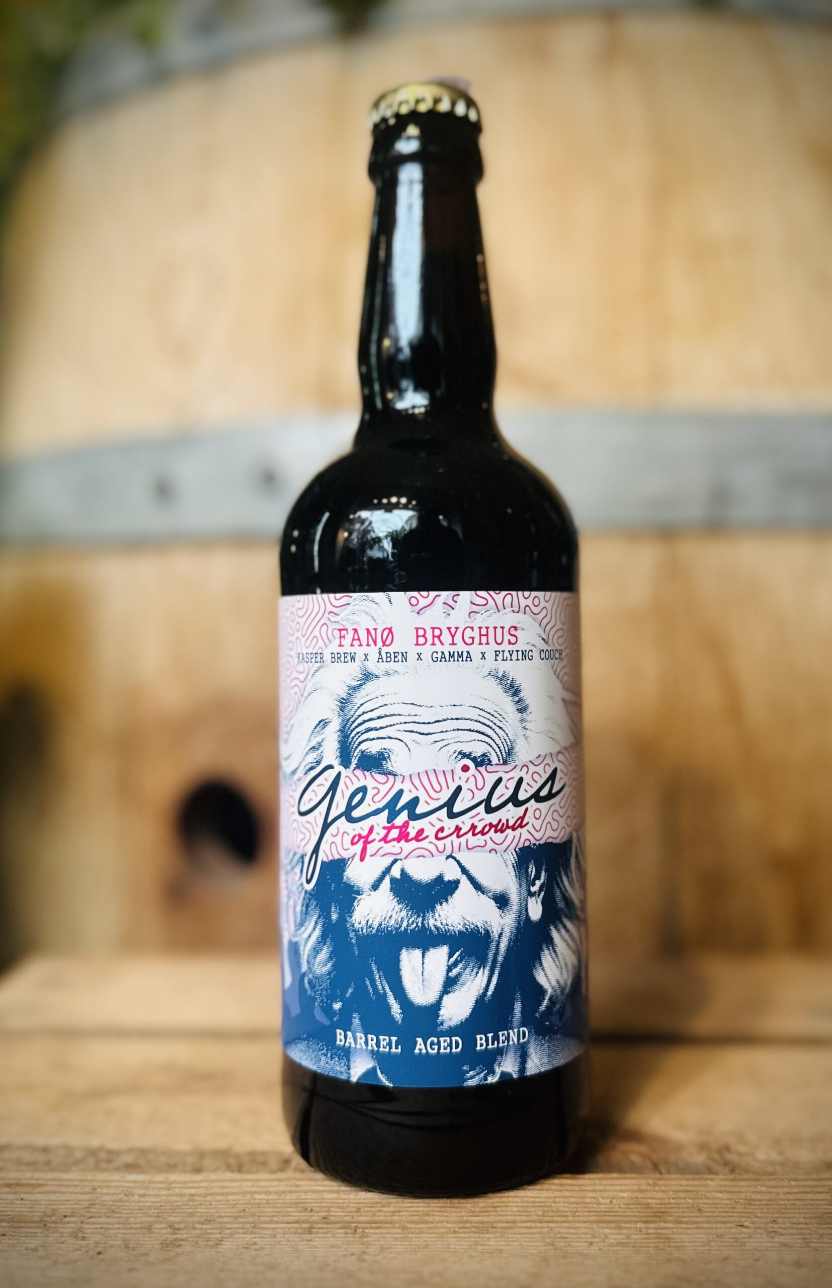 Fanø Bryghus X Gamma Brewing X ÅBEN X Flying Couch X Kasper Brew - 'Genius Of The Crowd'