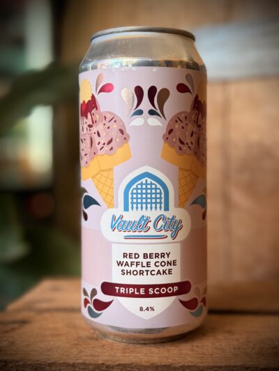 Vault City Brewing - 'Red Berry Waffle Cone Shortcake Triple Scoop'