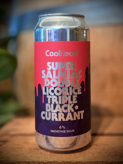 CoolHead Brew - 'Super Salmiac Double Licorice Triple Blackcurrant'