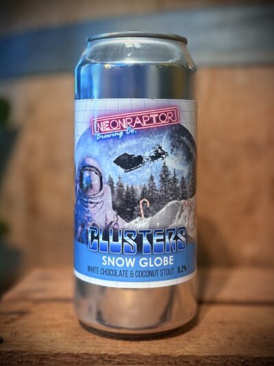 Neon Raptor Brewing Co. - 'Clusters Snow Globe'