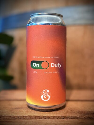 Dry & Bitter Brewing Company X Seagrove Public - 'On Duty'