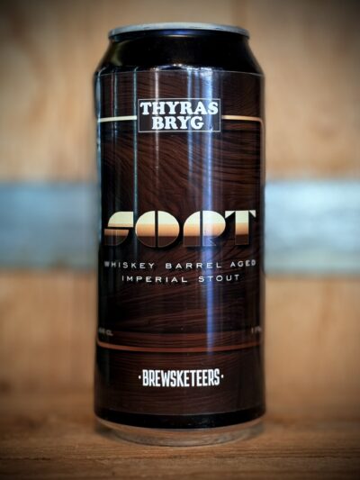 Brewsketeers X Thyras Bryg - 'SORT - Whiskey Barrel Aged'
