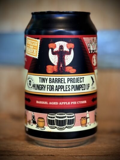 Mad Scientist X Sudden Death Brewing - 'Tiny Barrel Project Hungry For Apples Pumped Up Tennessee Whiskey And Maple Syrup'