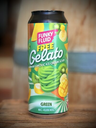 Funky Fluid - 'Free Gelato: Green'
