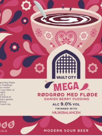 Vault City Brewing - 'Mega Rød Grød Med Fløde' (PREORDER WEEK 21)