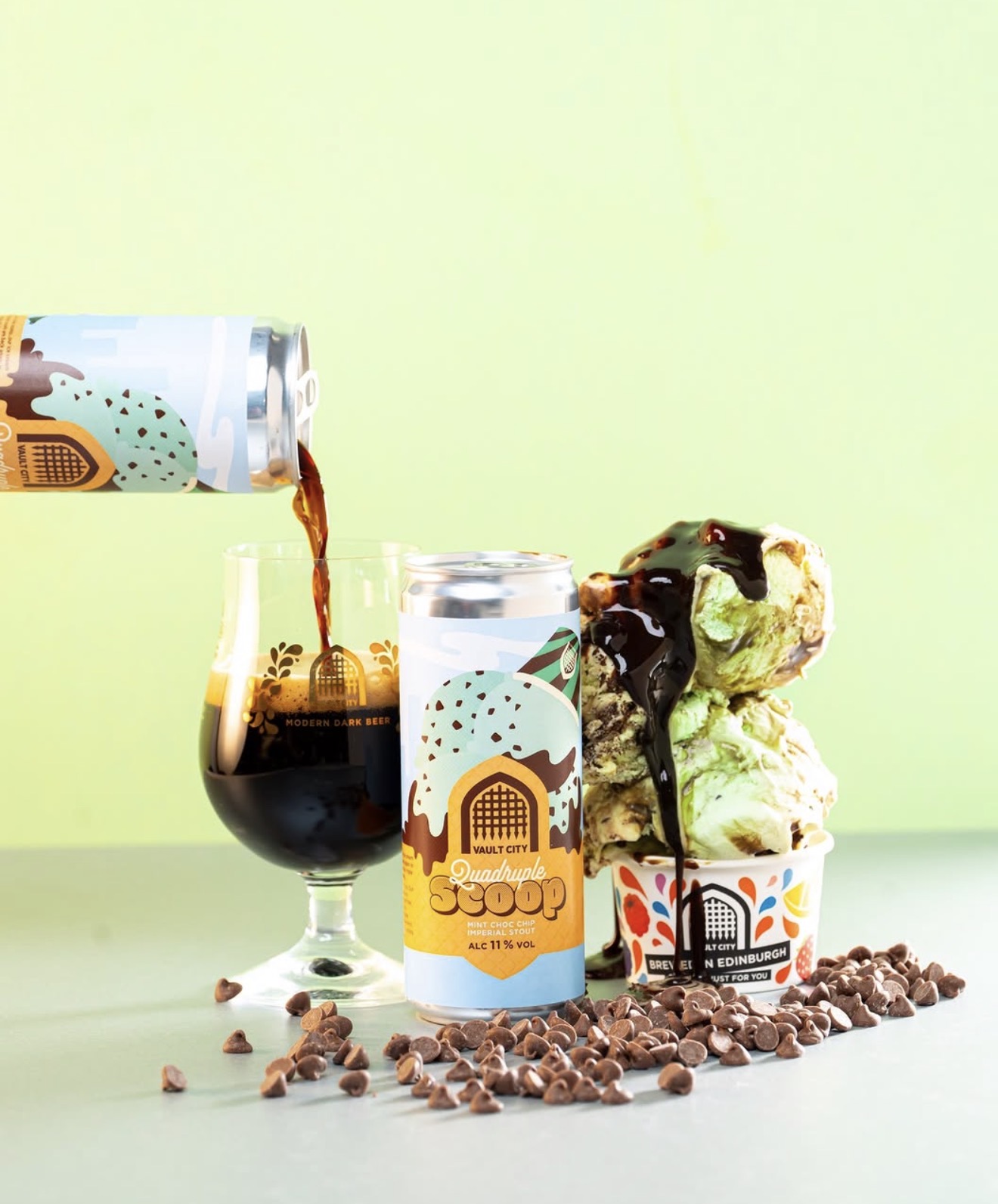 Vault City Brewing - 'Mint Choc Chip - Quadruple Scoop' (PREORDER WEEK 30/31)