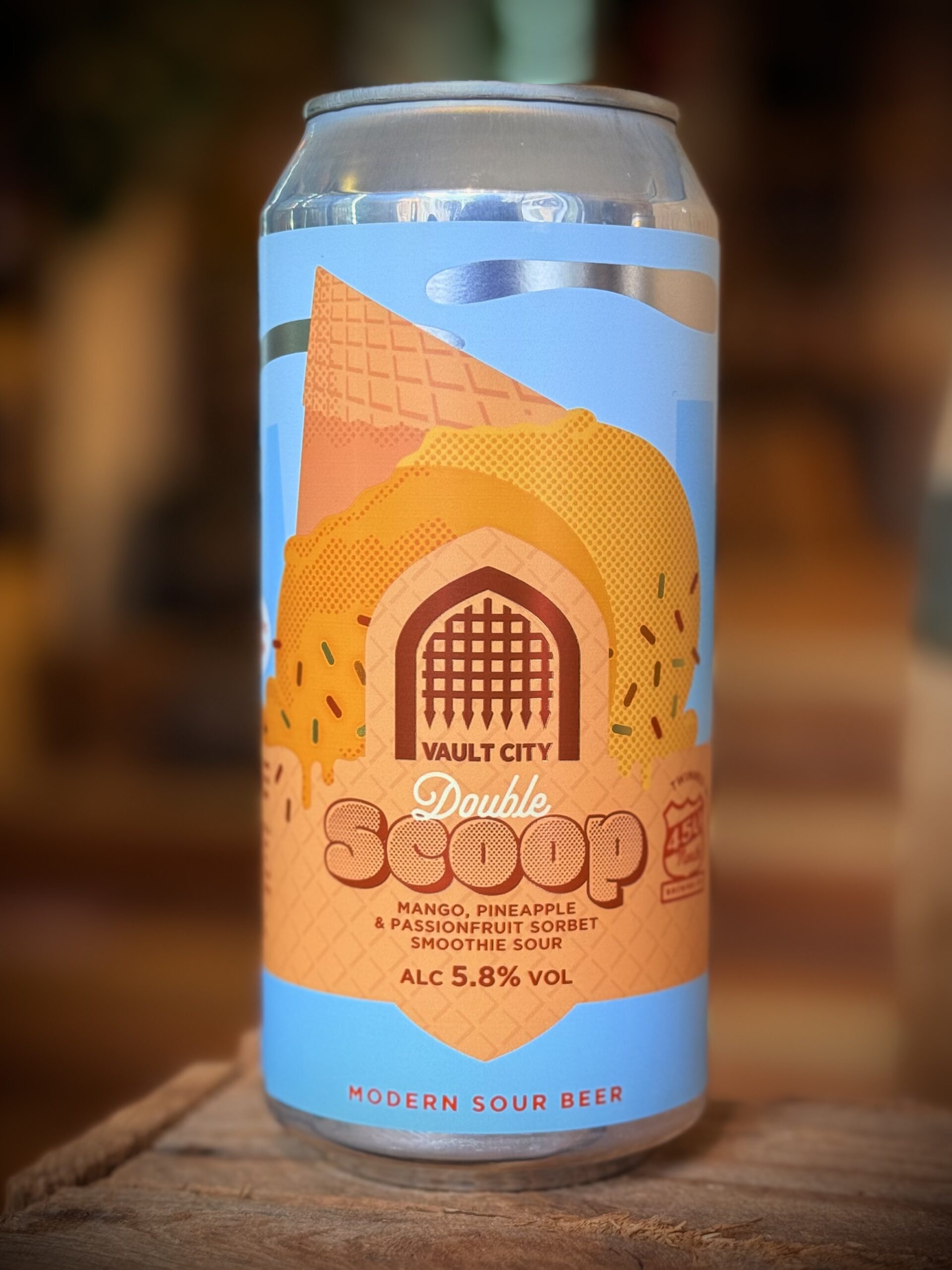 Vault City Brewing X 450 North Brewing Company - 'Mango, Pineapple, Passionfruit Vegan Sorbet - Double Scoop'