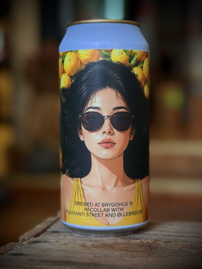Brygghus 19 X Pleasanti Street X Øllebrødre - 'Creamy Japanese Lemonade IPA'