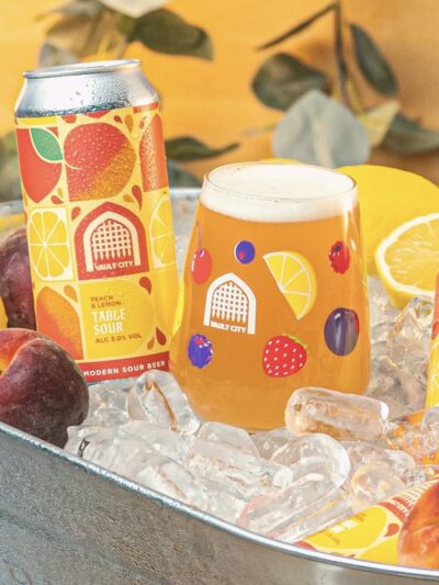 Vault City Brewing - 'Peach & Lemon Table Sour' (PREORDER WEEK 38)