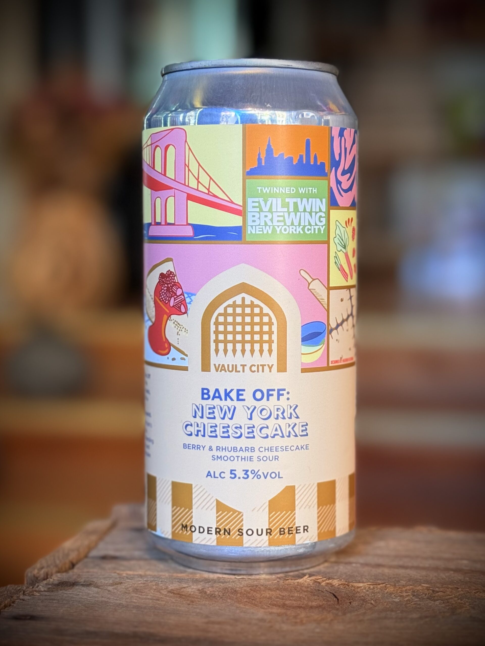 Vault City Brewing X Evil Twin Brewing NYC - 'Bake-Off: NY Cheesecake'