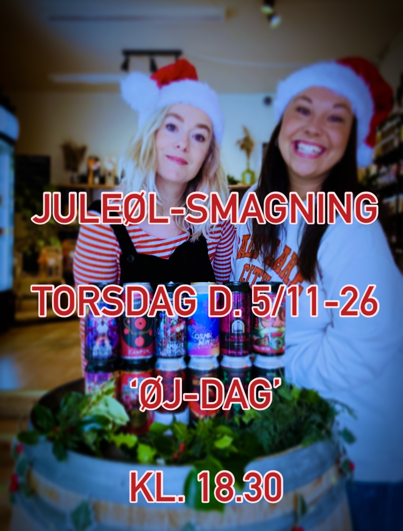 Ølsmagning 5/11-26: Jule-Øl